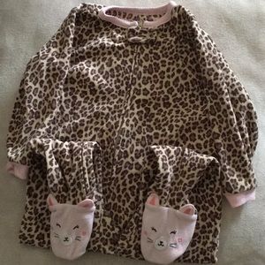 Leopard Print Onesie. 24M